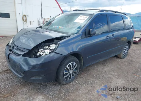 2007 Toyota Sienna Ce из США, поврежденный, VIN 5TDZK23C87S048209